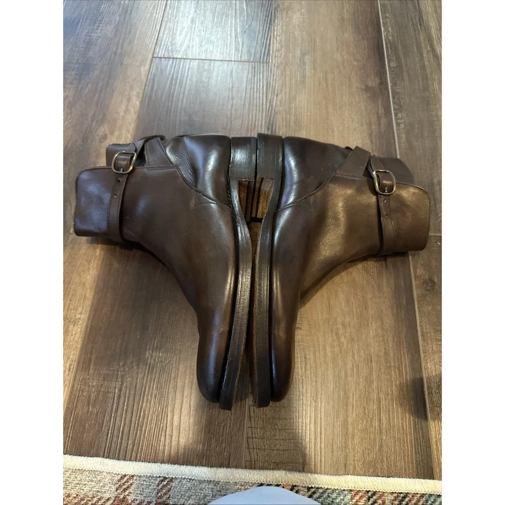 PAUL STUART / Stuart's Choice Boots With Joh.‎ Rendenbach Soles Sz 9.5D Brown